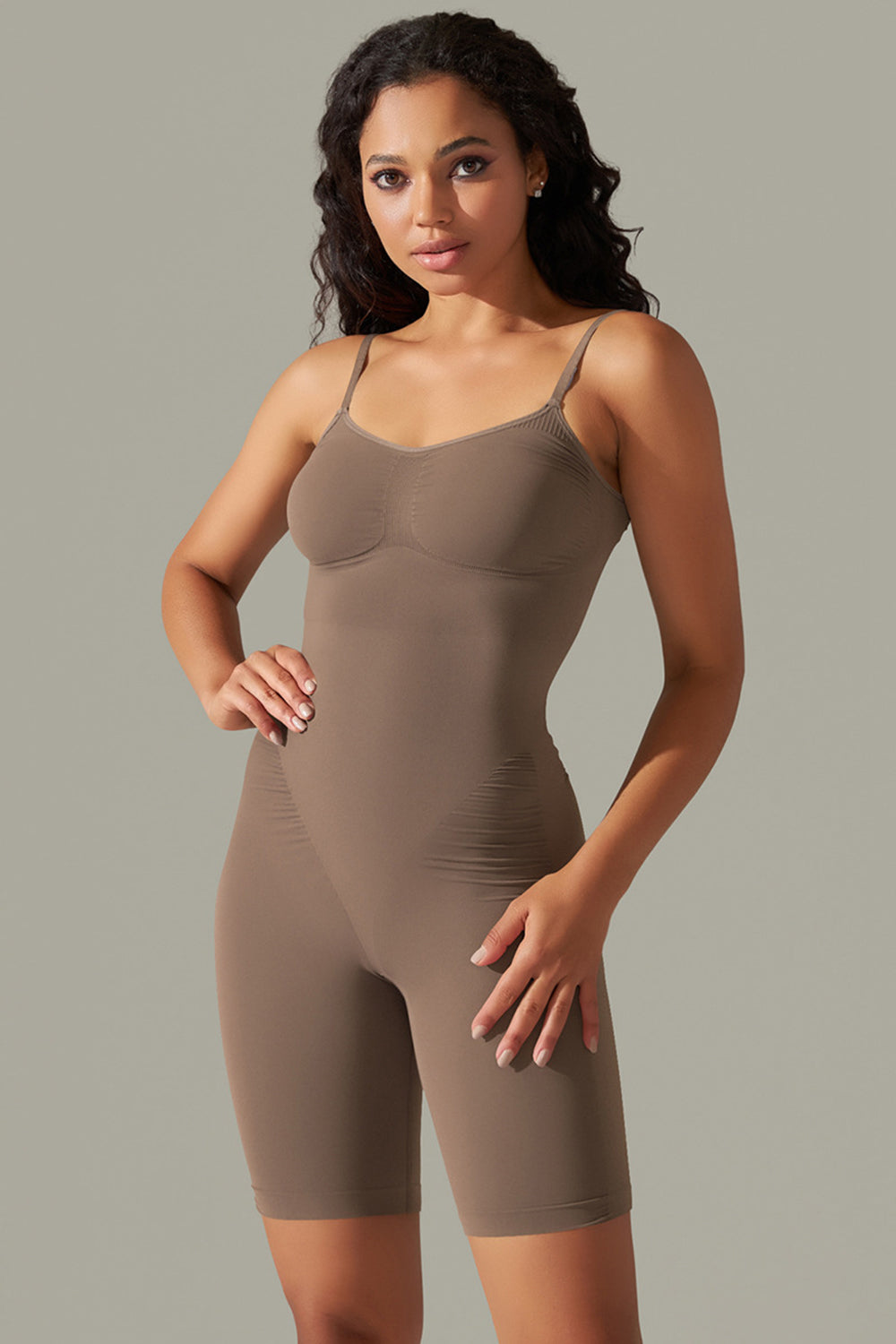 Spaghetti Strap Active Romper - Parsifale