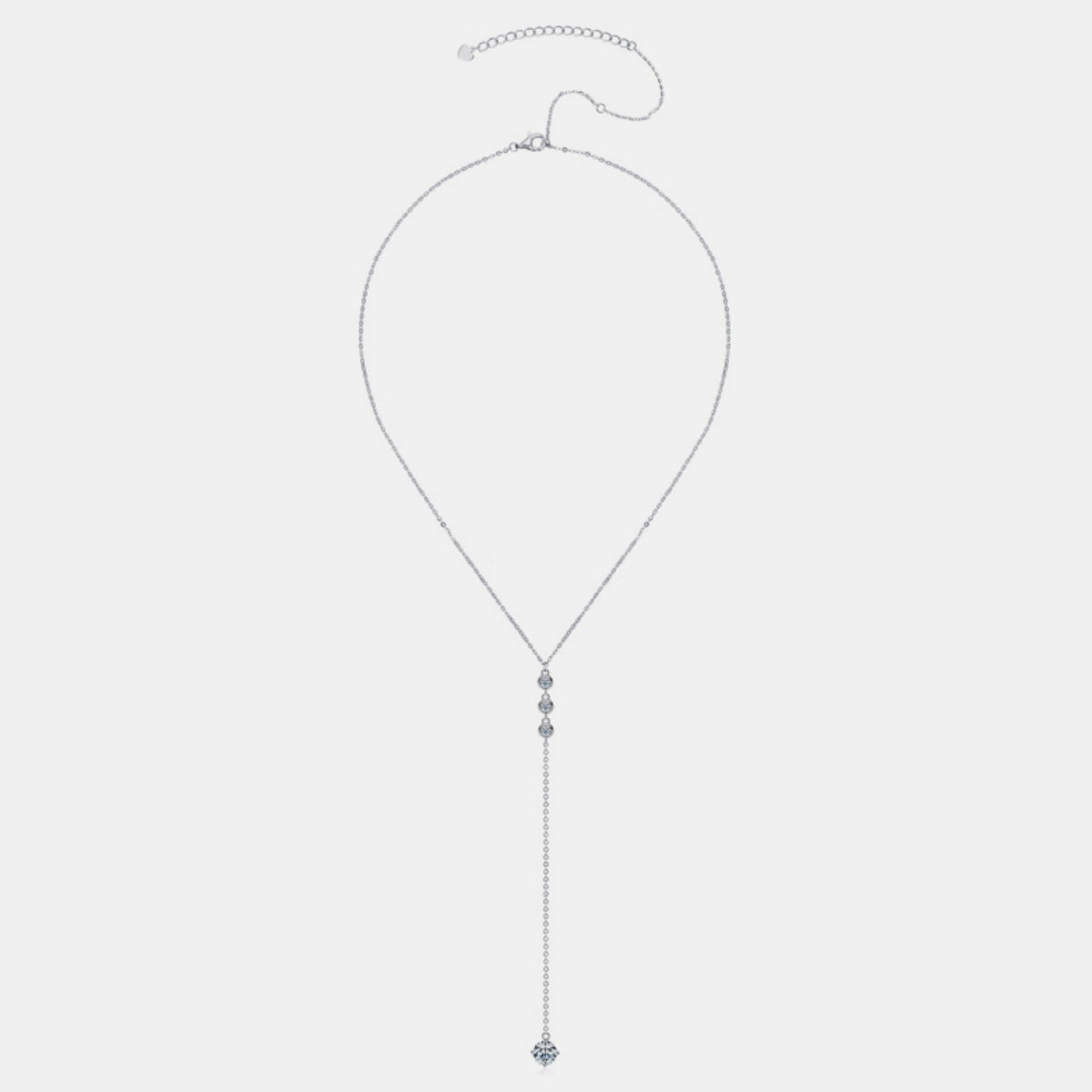 Women's Drop Necklace | Sterling Silver Drop Necklace | Parsifale