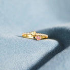 Double-Layered Ring | Gold-Plated Ring | Parsifale