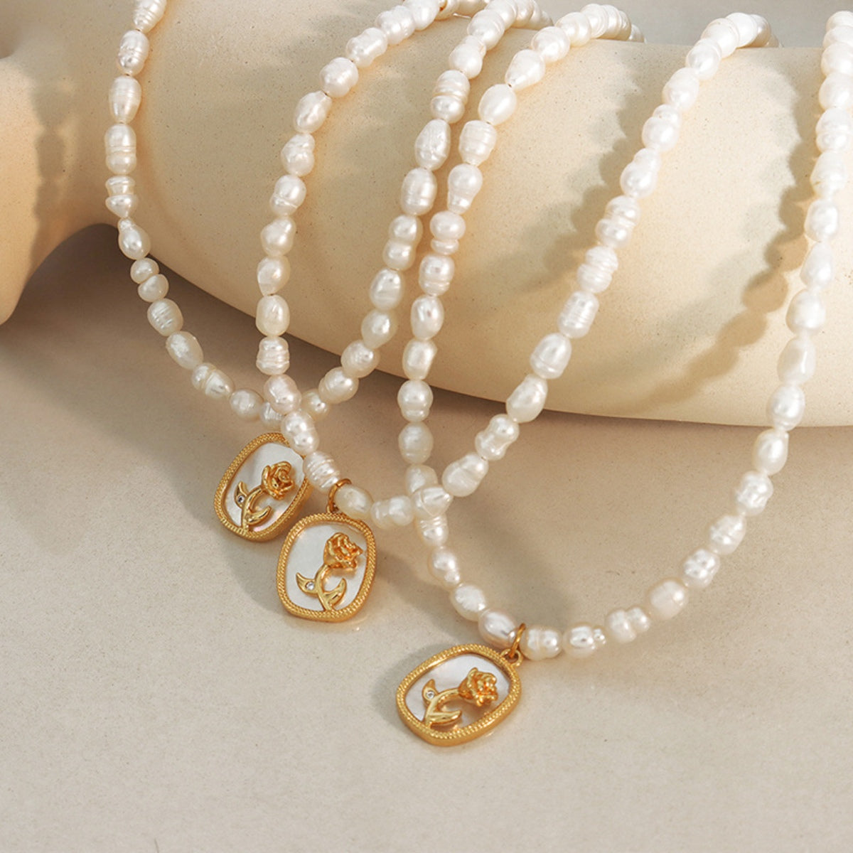 Women's Pearl Necklace | Freshwater Pearl Necklace | Parsifale