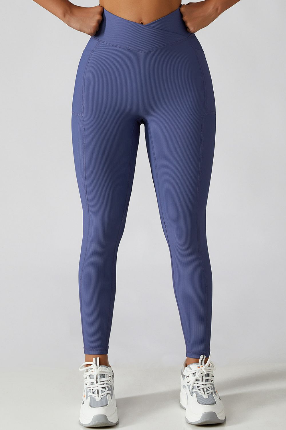 Basic Bae Crossover Waist Active Leggings - Parsifale