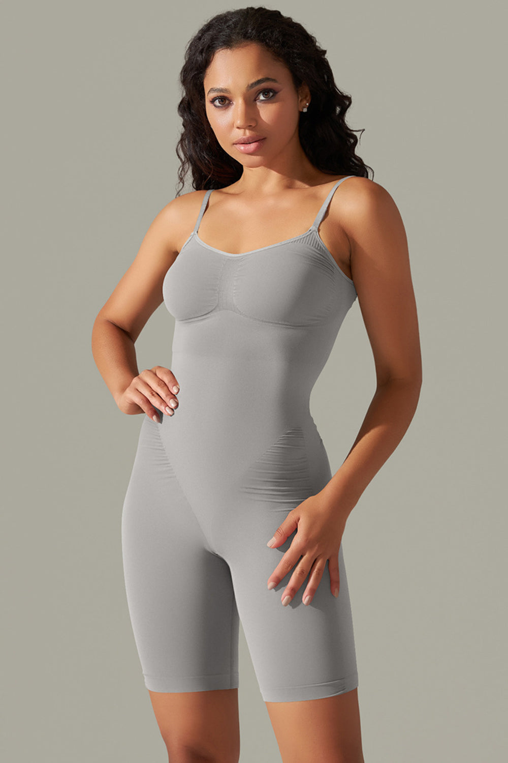 Spaghetti Strap Active Romper - Parsifale