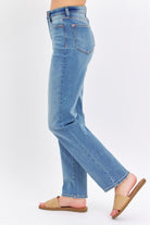 Judy Blue Full Size High Waist Straight Jeans - Parsifale