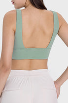 Backless Wide Strap Active Bra - Parsifale