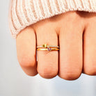 Double-Layered Ring | Gold-Plated Ring | Parsifale