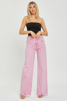 RISEN High Rise Wide Leg Jeans - Parsifale