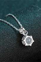 Women's Silver Necklace | Silver Crystal Necklace | Parsifale