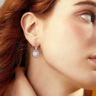 Crystal Stud Earrings | Sterling Silver Earrings | Parsifale