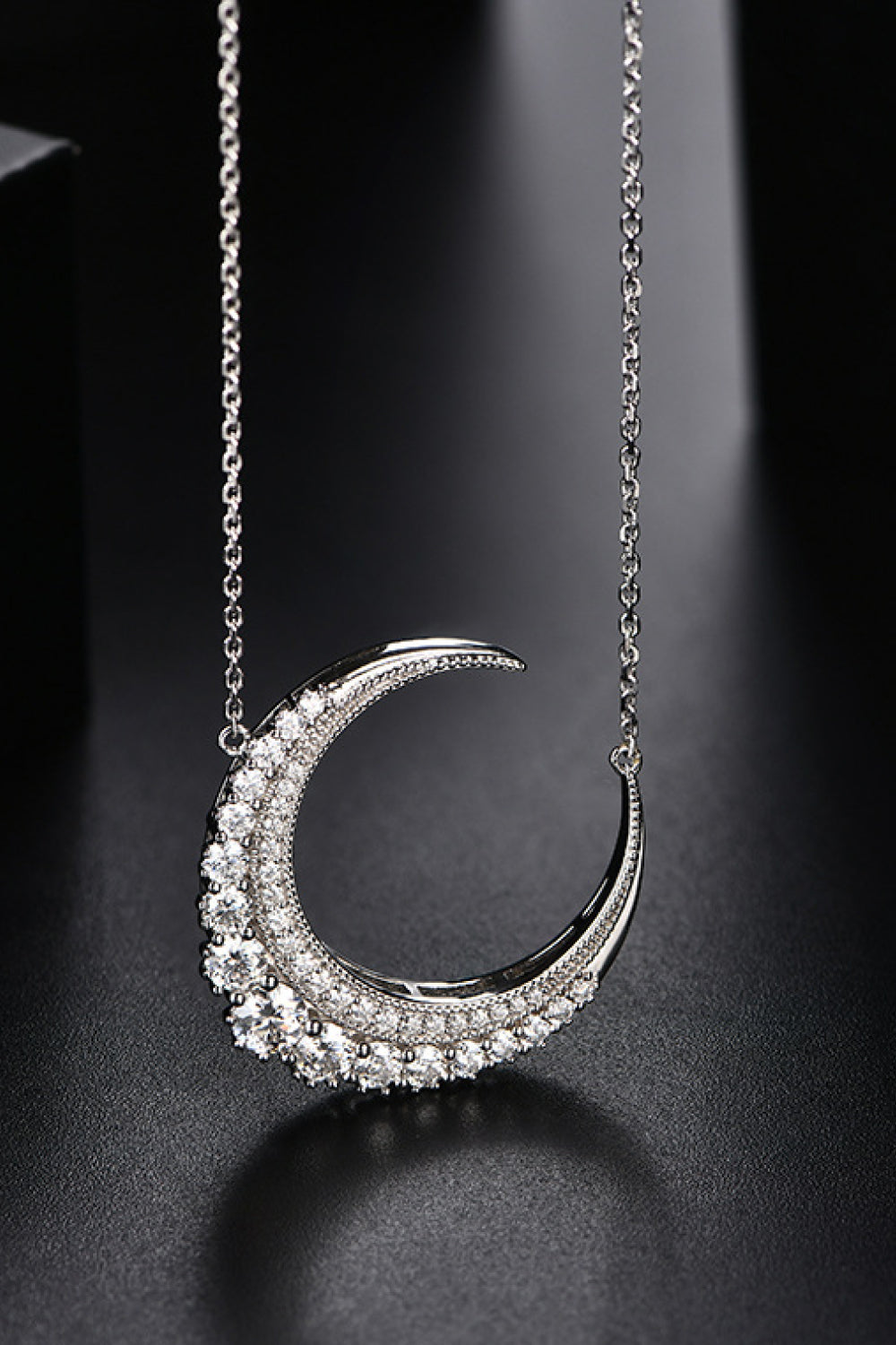 Cute Moon Necklace | Moon Shape Pendant | Parsifale