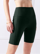 Pocketed High Waist Active Shorts - Parsifale