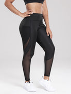 Pocketed High Waist Active Leggings - Parsifale