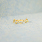 Women's Zircon Ring | Gold-Plated Ring | Parsifale