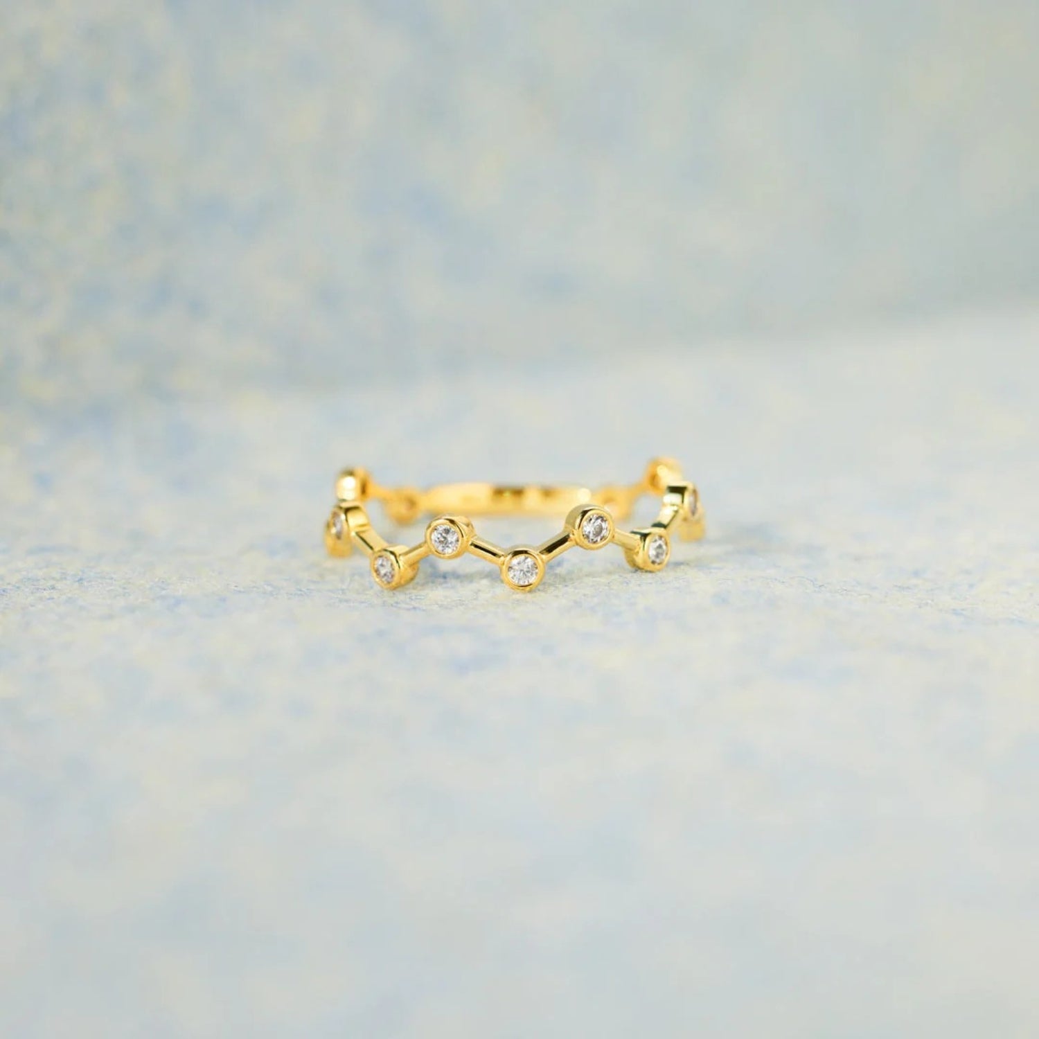 Women's Zircon Ring | Gold-Plated Ring | Parsifale