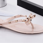 Bow Toe Post PVC Sandals - Parsifale