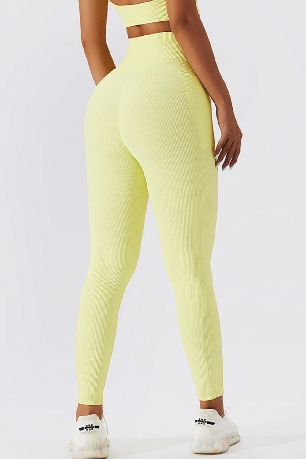 Basic Bae Crossover Waist Active Leggings - Parsifale