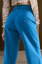 Wide Leg Jeans with Pockets - Parsifale