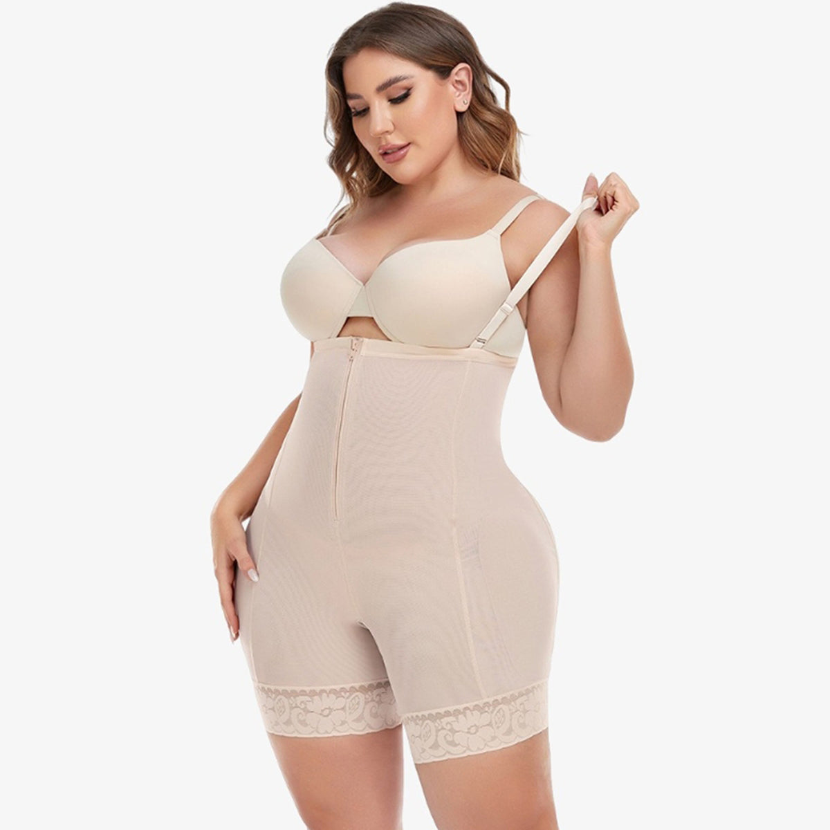 Full Size Butt Lifting Shaping Romper - Parsifale