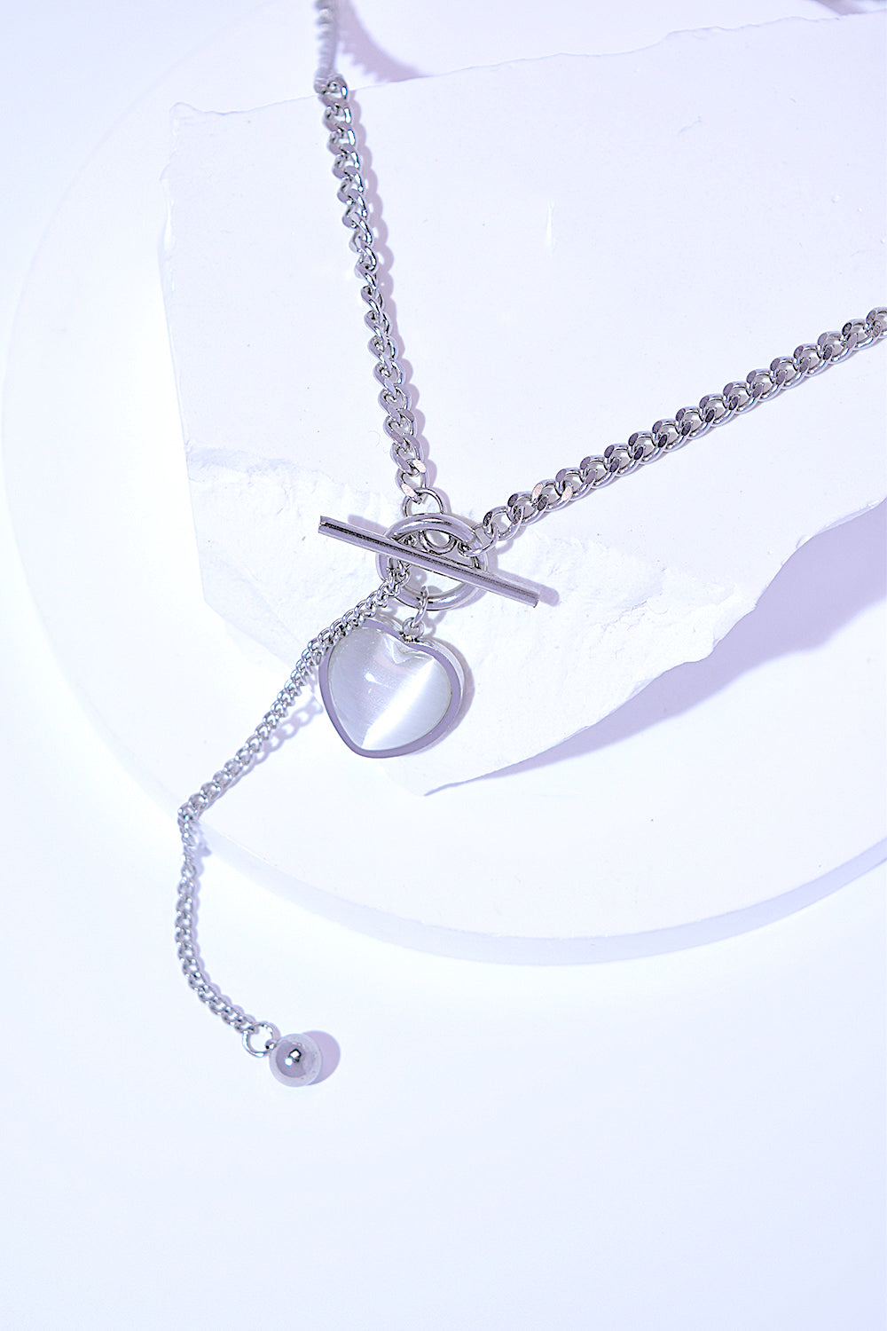 Titanium Steel Heart Necklace - Parsifale