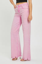 RISEN High Rise Wide Leg Jeans - Parsifale