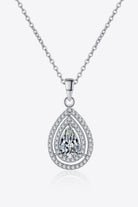 Teardrop Pendant Necklace | Teardrop Diamond Necklace | Parsifale