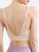 Scoop Neck Wide Strap Active Bra - Parsifale