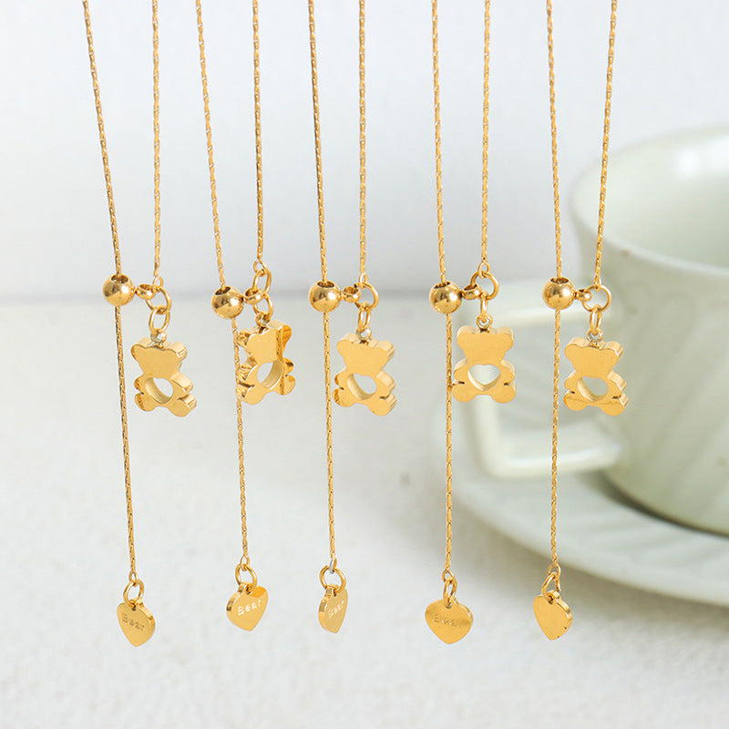 Bear Necklace | Gold-Plated Bear Necklace | Parsifale