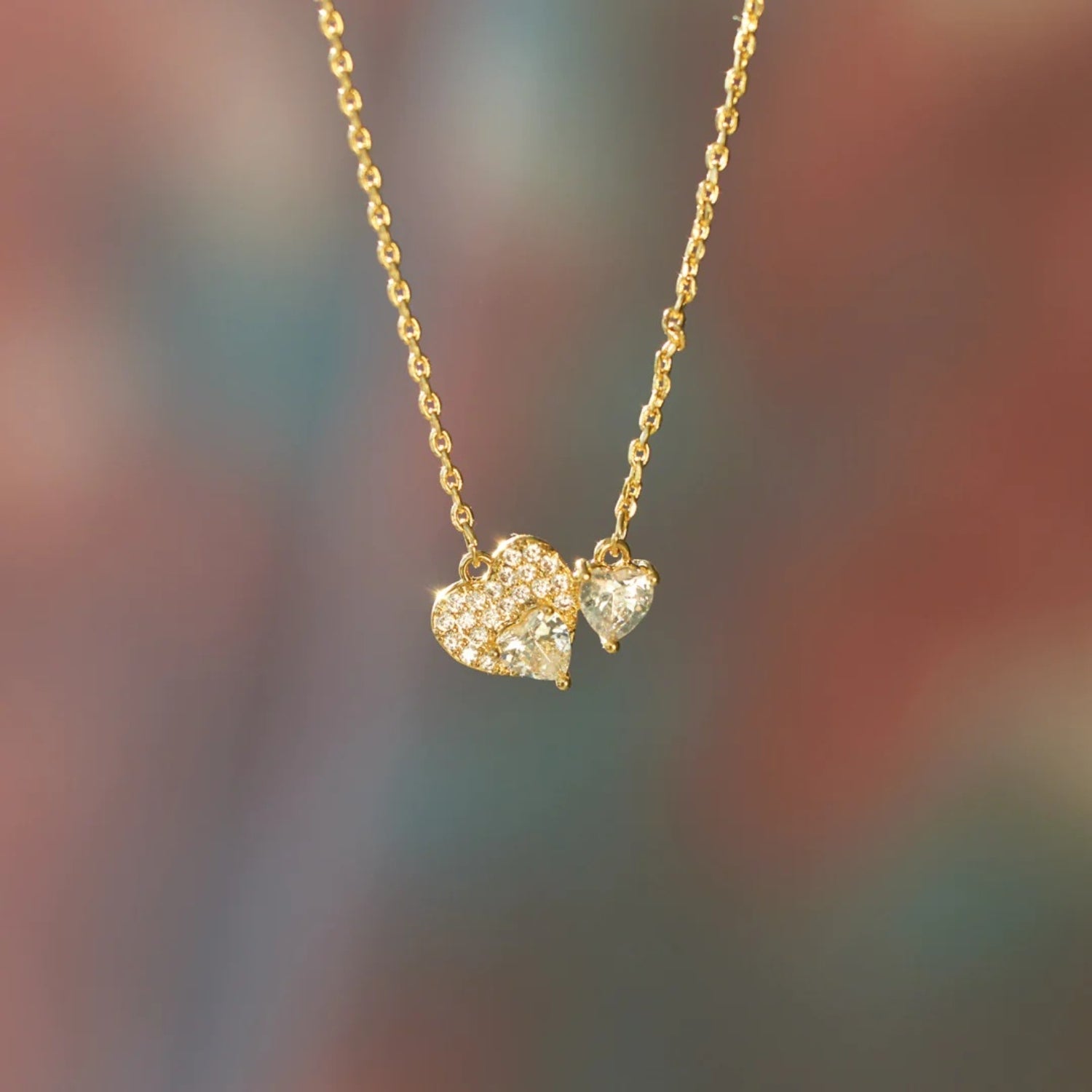 Gold Plated Heart Necklace | Heart Necklace | Parsifale