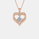 Heart Pendant Necklace | Sterling Silver Heart Necklace | Parsifale