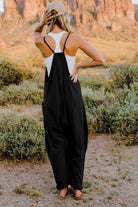 Double Take Full Size V-Neck Sleeveless Jumpsuit with Pockets - Parsifale