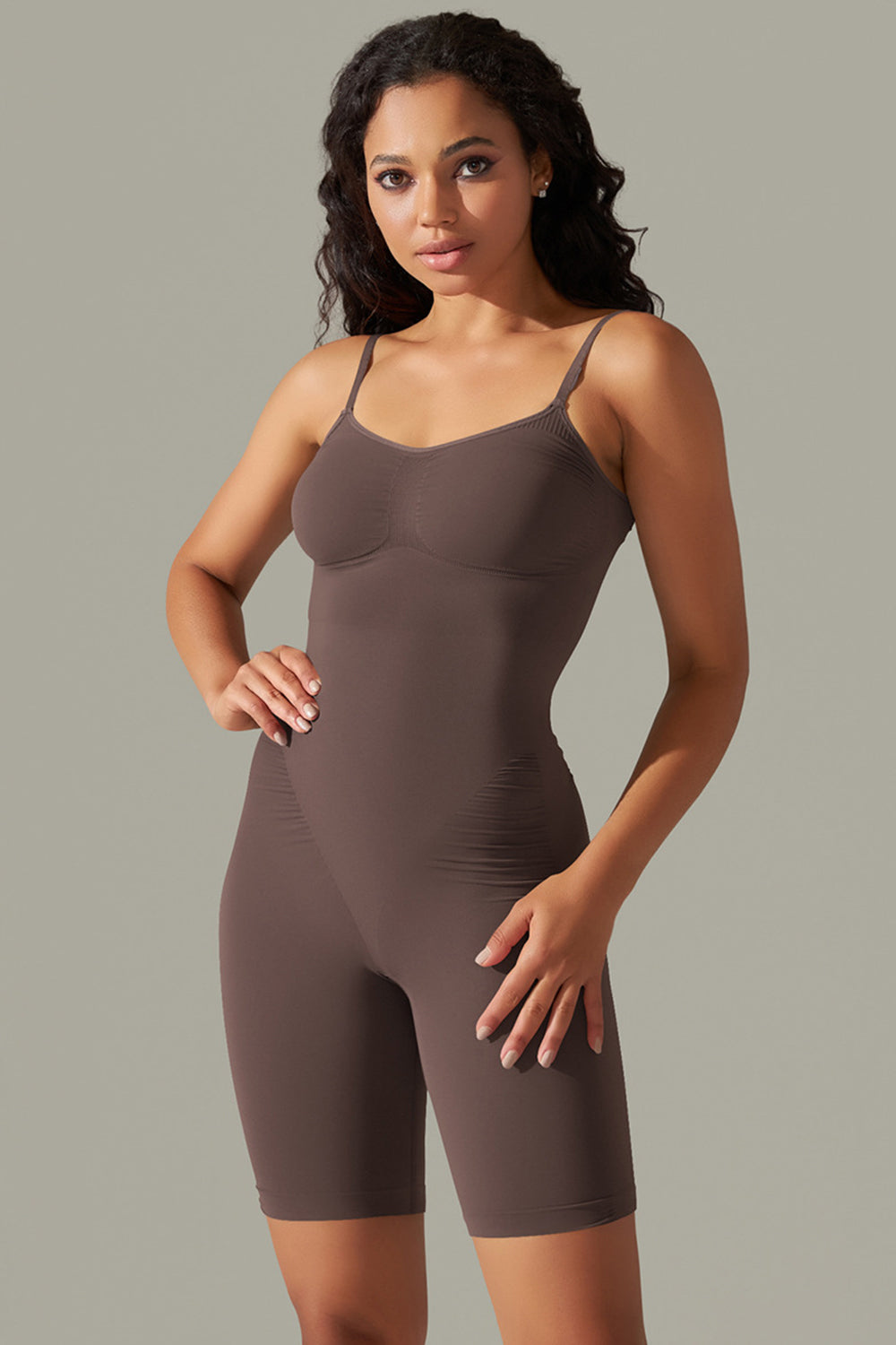 Spaghetti Strap Active Romper - Parsifale