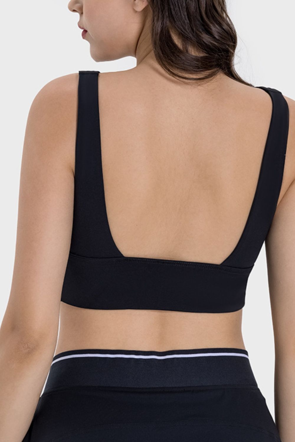 Backless Wide Strap Active Bra - Parsifale