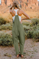 Double Take Full Size V-Neck Sleeveless Jumpsuit with Pockets - Parsifale