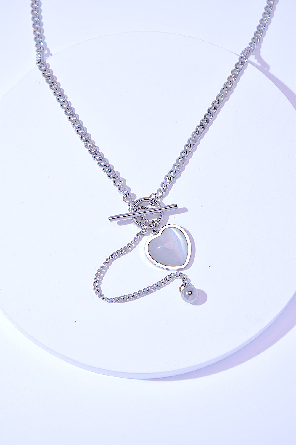 Titanium Steel Heart Necklace - Parsifale