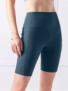 Pocketed High Waist Active Shorts - Parsifale