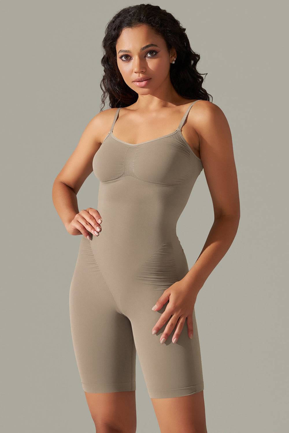 Spaghetti Strap Active Romper - Parsifale