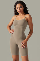 Spaghetti Strap Active Romper - Parsifale