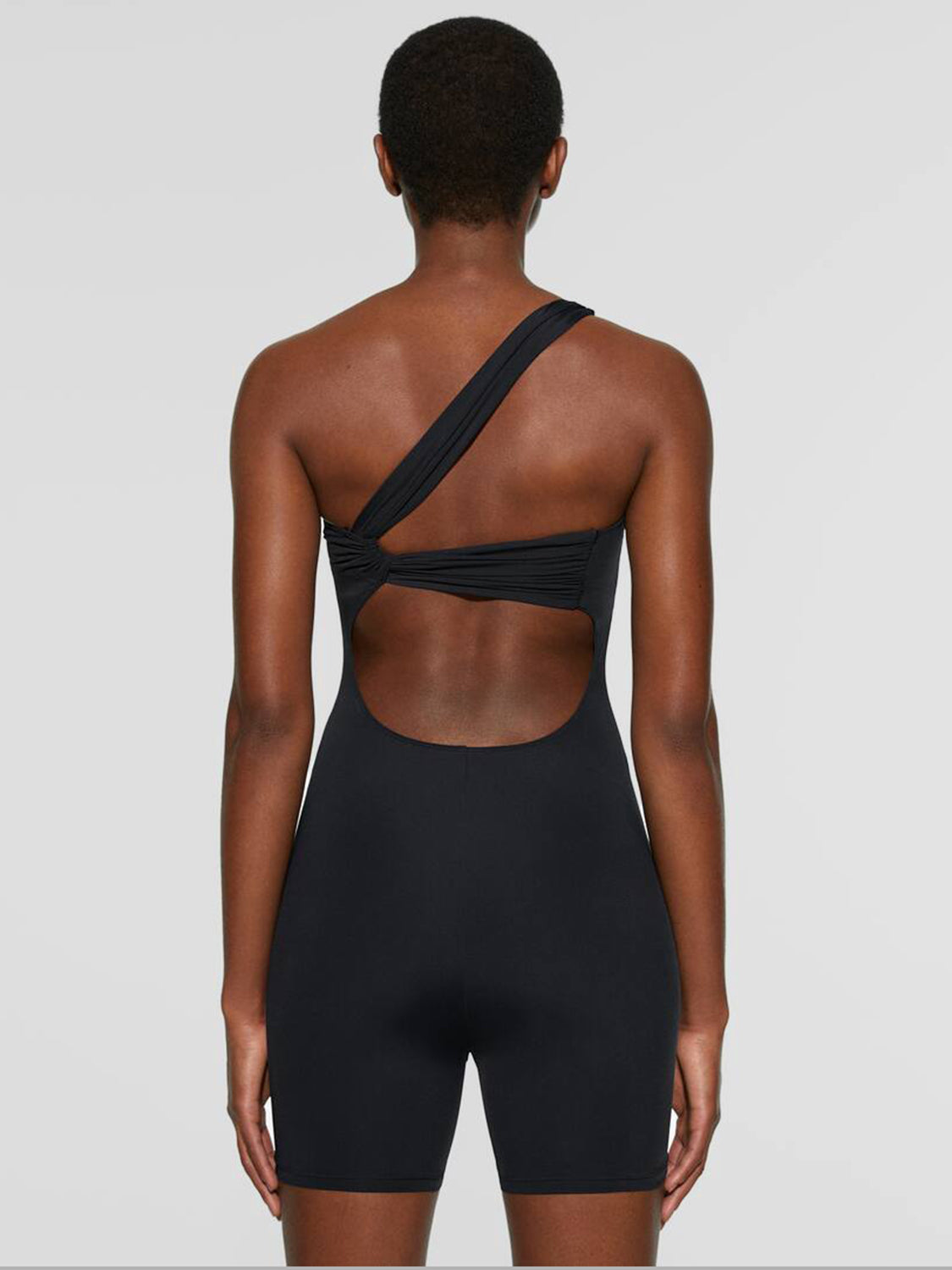 Single Shoulder Active Romper - Parsifale