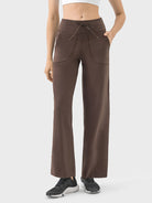 Drawstring Active Pants with Pockets - Parsifale